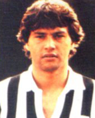 Ritratto mezzo busto Bruno Limido - giocatore della Juventus, Bologna