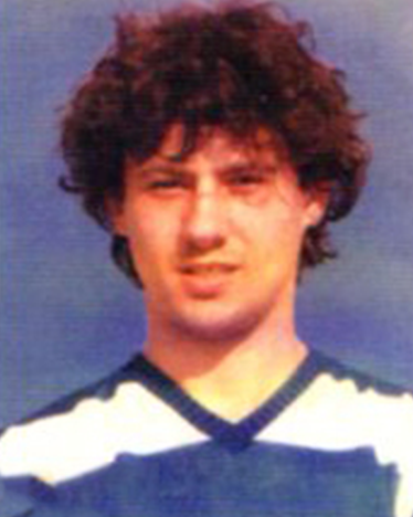 Ritratto mezzo busto Fausto Carnio - giocatore del Propatria, Alessandria