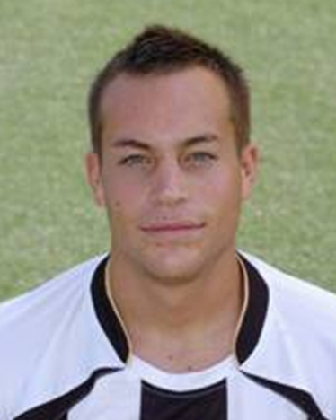 Ritratto mezzo busto Ilario aloe - giocatore del Varese, Inter, Ascoli