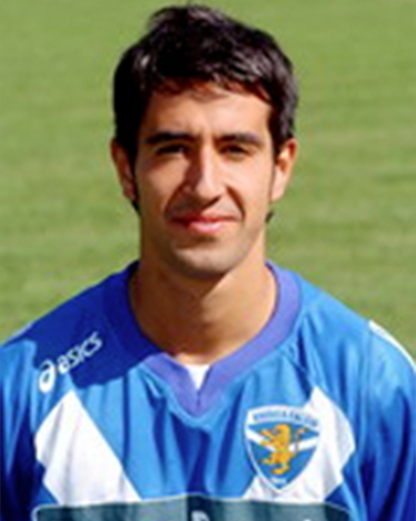 Ritratto mezzo busto Luca Fiumicelli - giocatore del Varese, Brescia