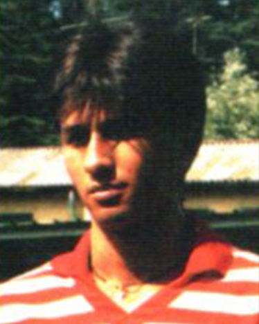 Ritratto mezzo busto Stefano Pellegrini - giocatore del Varese, Sampdoria