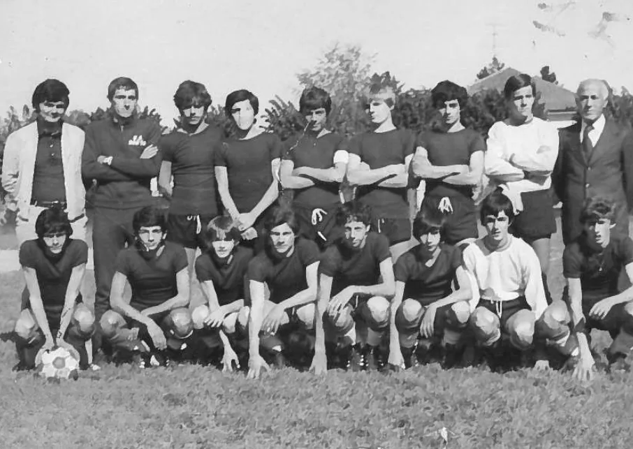 Ritratto squadra Bosto Calcio del 1977