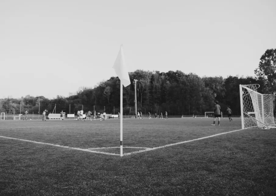 Bandierina d'angolo campo da calcio