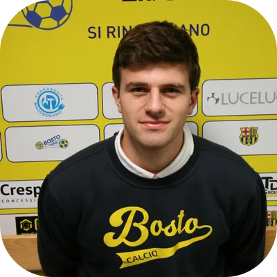 Ritratto mezzo busto Ghivandello Davide - US Bosto Calcio